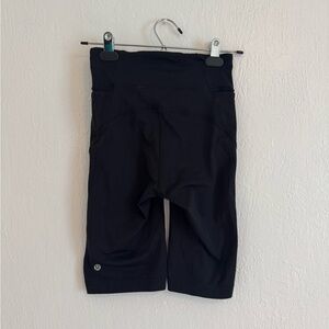 lululemon athletica Black Athletic Shorts